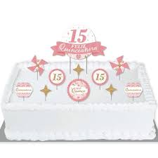 Nothing makes a celebration more perfect than a good cake. Mis Quince Anos Quinceanera Sweet 15 Birthday Party Cake Decorating Kit Feliz Quinceanera Cake Topper Set 11 Pieces Walmart Com Walmart Com