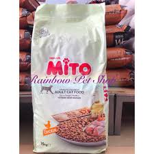 Mito Premium Cat Food 15kg Chicken Shopee Malaysia