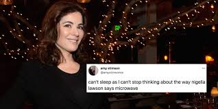 It wouldn't look like one of those beds from the catalog — your pillow cases might be mismatched. Nigella Lawson S Pronunciation Of Microwave Goes Viral Video Comic Sands