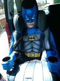 The Batman Booster Seat If Your Wife Doesn T Trust You With Your Own Child Then She Will Definitively Trust Batman Ta Batman Car Seat Child Car Seat Car Seats