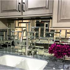 5 out of 5 stars. Paris Gray Beveled 3x6 Antique Mirror Tile In 2020 Kitchen Mirror Mirror Backsplash Mirror Backsplash Kitchen