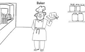 Icon button indicates that the page is fully loaded and the puzzle is ready to play. Activity Baker Colouring Pages