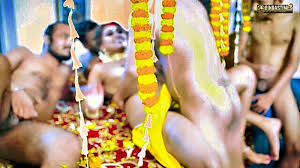 Desi Brides Unforgettable Night With Her Spouse And A Helping Hand In The  Bedroom - XXXBP