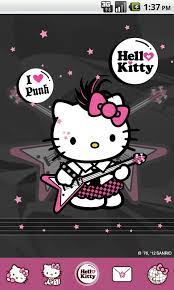?enjoy hello kitty theme on your phone!? Hello Kitty Punk Theme 1 0 Apk Download Android Personalization Apps