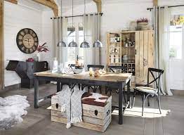 table a manger alfred 6 8 personnes en manguier et metal pas cher prix table a diner mai salle a manger style industriel banquette salle a manger table a diner