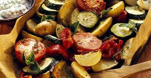 Wir Prasentieren Mediterranes Ofengemuse Rezept Rezepte Kochrezepte Essen Rezepte