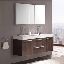 opulento 54'' wall mounted double sink