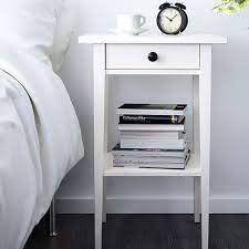 A high table that is just as convenient by the bed as in the entrance or as a side table by your favorite armchair. Hemnes Bedside Table Hemnes Nightstand Ikea Hemnes Nightstand White Bedside Table