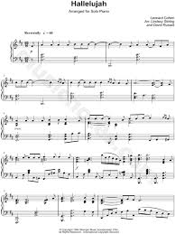 Hallelujah song although generally considered a christmas song and is often played in church, the fact is the song halelujah from pentatonix has a very different story. Lindsey Stirling Hallelujah Sheet Music Piano Solo In D Major Download Print Sku Mn0176509