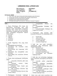 Kunci jawaban ulangan tengah semester 2 ekonomi kelas 11. Contoh Soal Ekonomi Kelas 11 Semester 2 Contoh Soal Terbaru