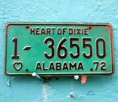 Pin By Mark Elam On Alabama Sweet Home Alabama License Plate Alabama