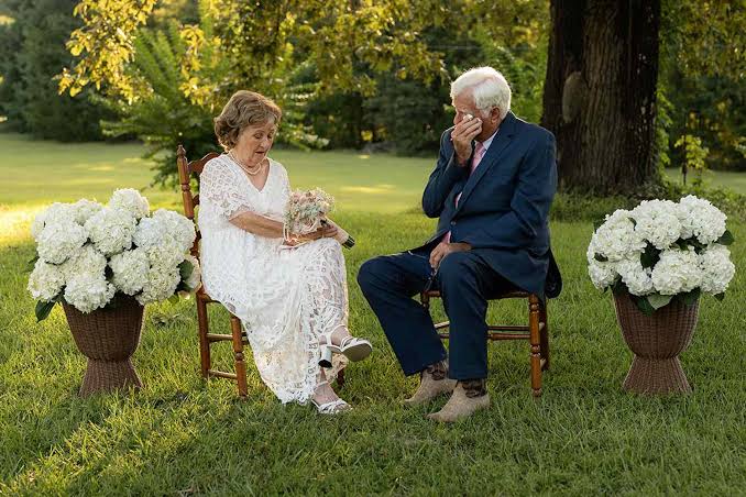 Grandson Surprises Grandparents with Vow Renewal at Their Wedding Site (Exclusive)