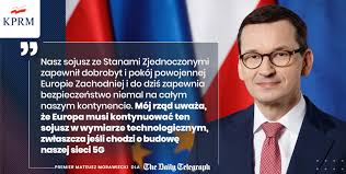 Przywódcy spotkali się, aby omówić niektóre kwestie związane z unią europejską. 5g Bez Huaweia Cala Europa Jak Usa Premier Morawiecki W Daily Telegraph Telepolis Pl