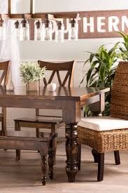 The Baluster Table Couples The Elegance Of Large Turned Legs With The Strength Of A Rustic Sol Furniture Cheap Modern Furniture Rustic Solid Wood Dining Table