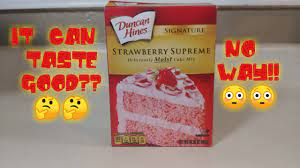 Duncan hines strawberry cake mix recipes these pictures of this page are about:strawberry cake duncan hines recipes. How To Make Box Cake Mix Good Youtube