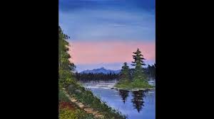 Check spelling or type a new query. Acrylic Bob Ross Paintings Easy Painting Inspired
