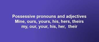 شرح ضمائر وصفات الملكية في اللغة الانجليزية بطريقة سهلة هات