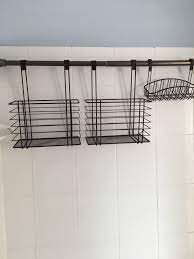 Horizontal Diy Tension Shower Caddy Shower Storage Diy Shower Organization Shower Caddy Diy