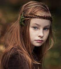 Medieval Halo Braid For Kids Little Girl Hairstyles Hair Styles Kids Hairstyles