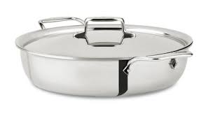 All Clad D5 Stainless Polished 6 Qt All In One Pan Sd5521617 In 2020 All Clad Stainless All In One