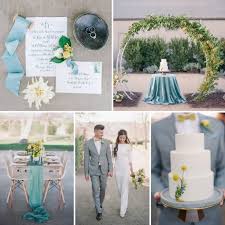 Talking about outdoor weddings, a garden is without question the best option, it allows for endless whether you arrange your wedding in your own or a friend's garden or hire a garden based venue. Minimalist Mid Century Garden Wedding Inspiration Chic Vintage Brides Chic Vintage Brides
