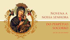 It is a powerpoint presentation of novena to our mother of perpetual help used in sto. Novena A Nossa Senhora Do Perpetuo Socorro