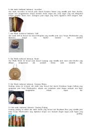 Aug 05, 2016 · lalove merupakan alat musik tradisional yang berasal dari daerah sulawesi tengah. 33 Alat Musik Tradisional Indonesia Dan Asal Daerahnya