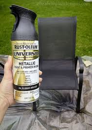 Patio Update On A Tiny Budget Elizabeth Joan Designs Painted Patio Patio Furniture Makeover Painting Patio Furniture