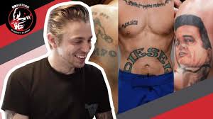 Was born on january 18, 1969 in washington, d.c., to donna raye (mullins) and david michael bautista, a hairdresser. Dave Bautista Tattoo Breakdown Youtube