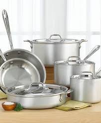 All Clad Masterchef 2 10 Piece Cookware Set Pots And Pans Sets Cookware Set Pots And Pans