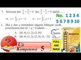 Uji kompetensi 5 pkn kelas 8 hal 125 brainly bagaimana sebuah peraturan negara dibuat dan cara menyebarluaskannya pada masyarakat by fina dhea posted on 08/07/2021 Uji Kompetensi 5 No 1 2 3 4 5 6 7 8 9 10 Kelas 8 Smp Mts Persamaan Linier 2 Matematika Bse Hal 239 Youtube