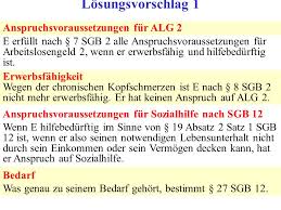 Sozialhilfe erhalten menschen, die ebenfalls bedürftig sind. Falle Und Losungen Zum Sgb 12 Von Prof Dr Klaus Schneider Danwitz Ppt Herunterladen