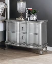 Serafin 2 Drawer Nightstand In 2020 Furniture Silver Nightstand 2 Drawer Nightstand