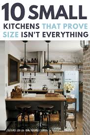 A bright or light wall colour 3. 10 Small Kitchen Ideas That Prove Size Doesn T Always Matter Industrial Kitchen Design Small Kitchen Kitchen Design