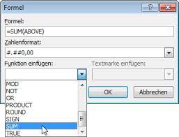 Word enthält eine ziemlich lange liste von formeln wie z. Rechnen In Word Tabellen Ohne Excel Geht Office Kompetenz De