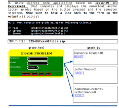 Whether you need to write a request letter, . 3 Write Express Node Application Based On Lesson 09 Chegg Com