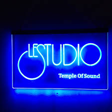 Le Studio Led Light Sign 12x8 Inches Tos