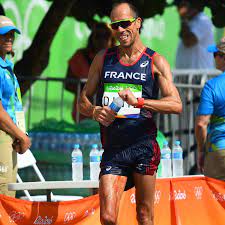 1 h 17 min 2 s : Rio 2016 French Athlete Yohann Diniz Collapses During Race Finishes Race Abc News
