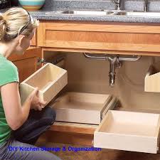 15 Great Storage Ideas For The Kitchen Anyone Can Do In 2020 Diy Pull Out Shelves Kitchen Sink Storage Kitchen Cabinet Storage Solutions