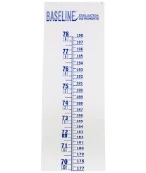 Baseline Wall Growth Chart Measurement Range 0 78 Inch 0 198 Cm