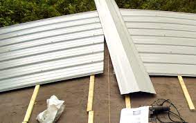 Roofing materials are included in the shed kit pricing. Mobile Home Metal Roof Replacement Install Diy Mobile Home Repair