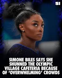 Simone Biles was honest about her time in the Olympic Village. (Link in bio  for more)