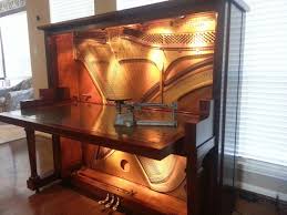 Piano Desk Conversion Piano Desk Piano Decor Music Furniture