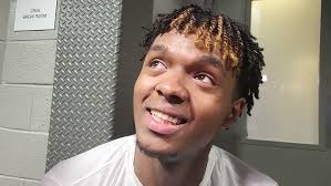 UNC's Seth Trimble, Cormac Ryan, Elliot Cadeau, Jae'Lynn Withers, Harrison  Ingram, Bacot and Davis.