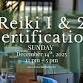 Reiki 1 & 2 Certification event in Deltona, FL