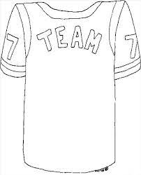 Includes images of baby animals, flowers, rain showers, and more. Football Jersey Coloring Page Coloring Home