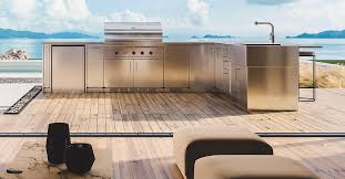 The ultimate backyard kitchen starts with stainless steel outdoor kitchen cabinets from newage. Home Refinements By Julien Outdoor Kitchens Toronto