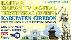 Entdecke rezepte, einrichtungsideen, stilinterpretationen und andere ideen zum ausprobieren. Daftar Siaran Tv Digital Teresterial Dvbt2 Kota Cirebon 18 Agustus 2021 Youtube