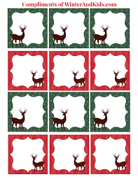 Open any of the printable files above by clicking the image or the link below the image. 10 Red Santa Sleigh And Reindeer Christmas Gift Tags Handmade Other Gift Wrapping Supplies Gift Wrapping Supplies