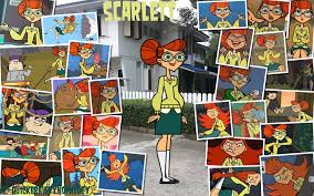 Total Drama Pix Wallpaper Scarlett By Quickdrawdynophooey Deviantart Com On Deviantart Total Drama Island Drama Scarlett